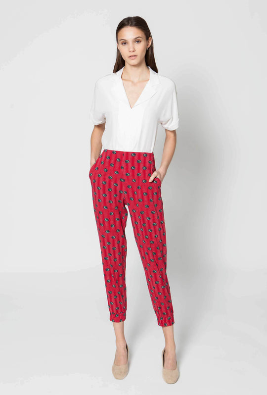 The Clean Cuffed Pants | Raspberry Parade