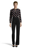 The Tie Neck Party Blouse | Rainbow Stickers