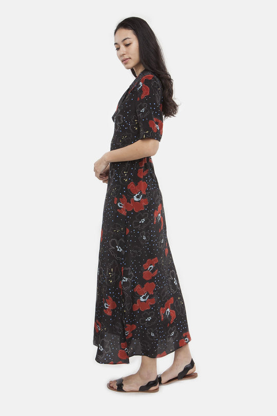 The Trench Dress | Deep Sea Floral