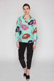 The Long Sleeve Polo Blouse | Glamophone