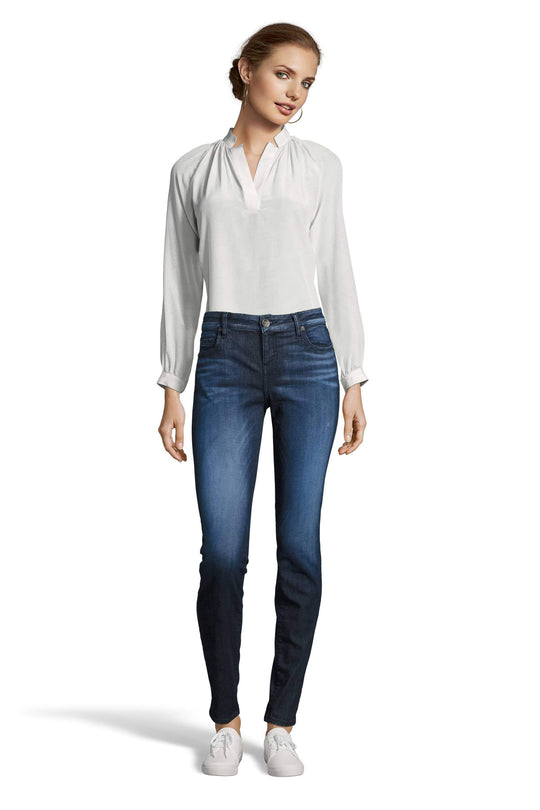 The Long Sleeve Polo Blouse | Mr. Bousquet