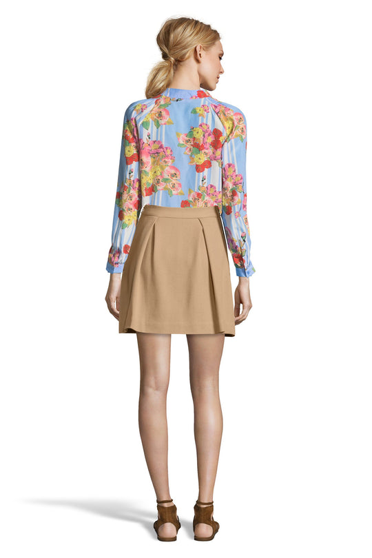 The Long Sleeve Polo Blouse | Blue Ain't She Sweet