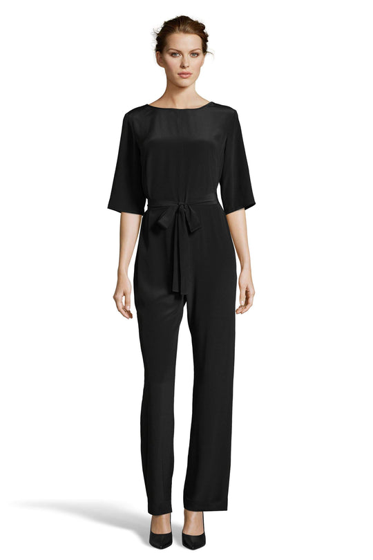 The Scoop Back Jumpsuit | Black