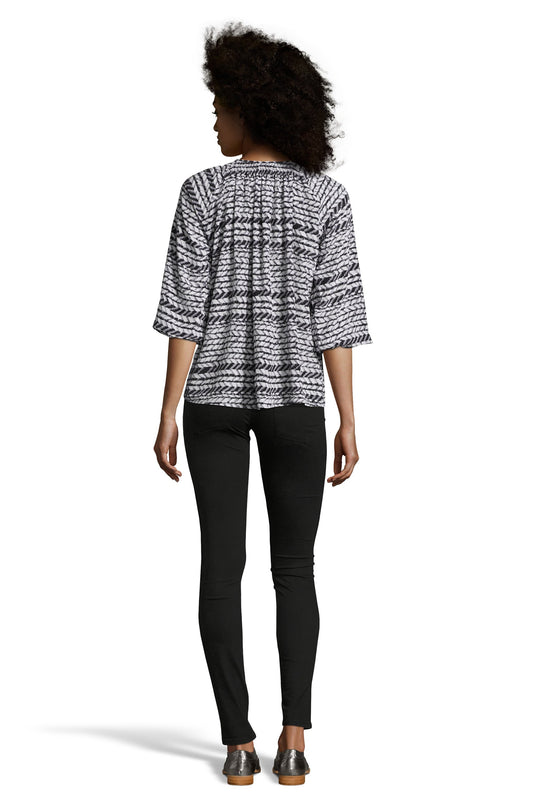 The Classic Blouse | Black Tire Track