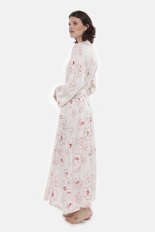 The Long Robe | Orange Sherbert