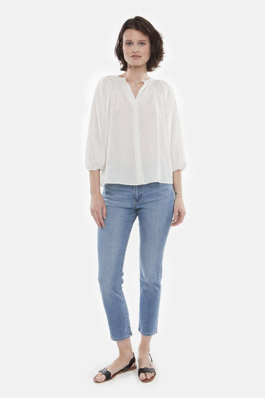 The Classic Blouse | White