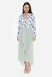 The Long Sleeve Polo Blouse | Morning Glory