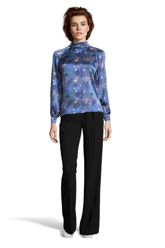 The Turtleneck Blouse | Little Blue