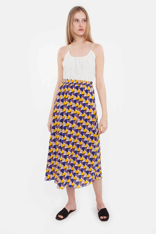 The Maxi Skirt | Waves At Dusk