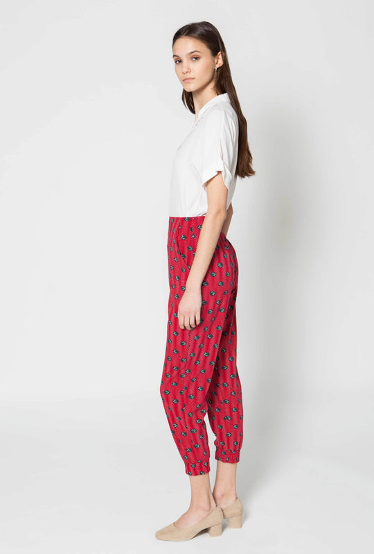 The Clean Cuffed Pants | Raspberry Parade