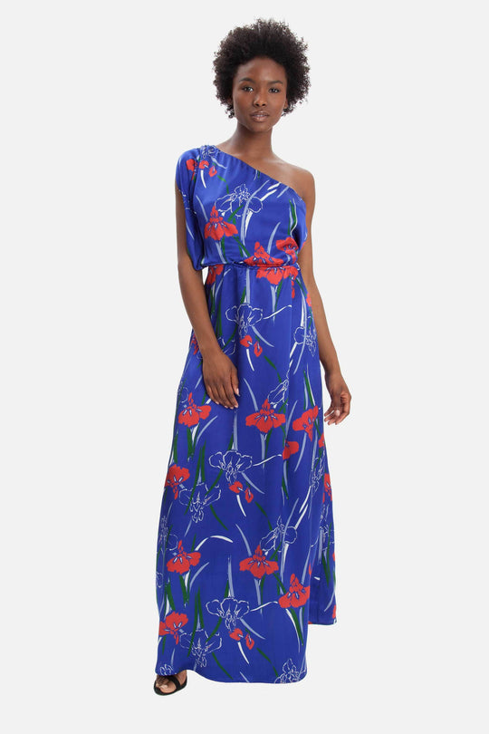 The One Shoulder Maxi Dress | Evening Bloom